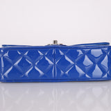 Chanel 2014 Patent Medium Turnlock Single Flap Bag