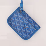Goyard Anjou Sky Blue Mini Reversible Leather Tote