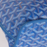 Goyard Anjou Sky Blue Mini Reversible Leather Tote