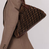 Fendi Zucca Chenille Star Etnico Tote