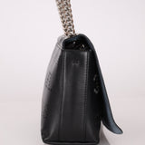Chanel 2019 Logo Flap Bag with Chanel Tweed Pouch