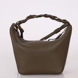 Loewe Dark Khaki Green Mini Hammock Hobo