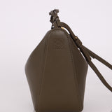 Loewe Dark Khaki Green Mini Hammock Hobo