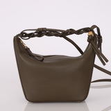 Loewe Dark Khaki Green Mini Hammock Hobo