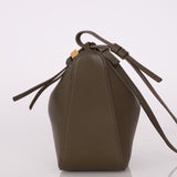 Loewe Dark Khaki Green Mini Hammock Hobo