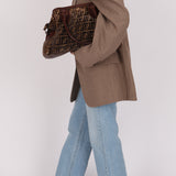 Fendi Zucca Chenille Star Etnico Tote