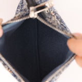 Chanel 2019 Logo Flap Bag with Chanel Tweed Pouch