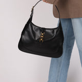 Gucci Black Leather Jackie Bag
