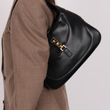 Gucci Black Leather Jackie Bag