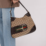 Gucci GG Canvas Hasler Hobo