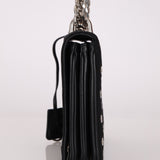 Prada Grommet Nylon Chain Flap Bag