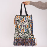 Ultra-Rare Loewe 2018 Charles F. A. Voysey Capsule Collection Wool Tote