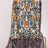 Ultra-Rare Loewe 2018 Charles F. A. Voysey Capsule Collection Wool Tote