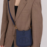 Hermès 2023 Bleu Saphir Clemence Evelyne TPM GHW