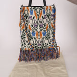 Ultra-Rare Loewe 2018 Charles F. A. Voysey Capsule Collection Wool Tote