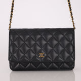 Chanel Lambskin Wallet on Chain