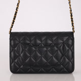 Chanel Lambskin Wallet on Chain