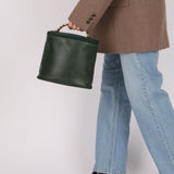 Loewe Emerald Green Velazquez Top Handle Bag