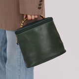 Loewe Emerald Green Velazquez Top Handle Bag