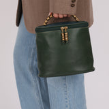 Loewe Emerald Green Velazquez Top Handle Bag
