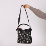 Loewe Embellished Snap Buttons Bucket Bag