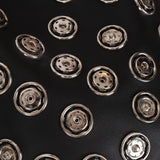 Loewe Embellished Snap Buttons Bucket Bag