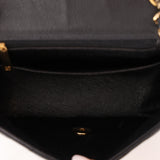 Rare Chanel 2008 Caviar Mini Square Flap 24K GP