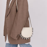 Loewe Calfskin Heel Knots Crossbody