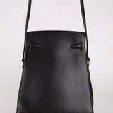 Discontinued Hermès 1988 Noir Box Kelly Sport 20 PM GHW