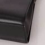 Discontinued Hermès 1988 Noir Box Kelly Sport 20 PM GHW