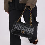 Chanel 1989 Lambskin Medium Double Flap