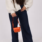 Gucci 1955 Orange Horsebit Mini Shoulder Bag