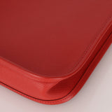 Rare Hermès 2005 Rouge Casaque Epsom Evelyne Short Strap TPM PHW