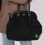 Prada Tessuto XL Doctor Frame Bag