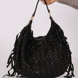 Miu Miu Woven Hobo