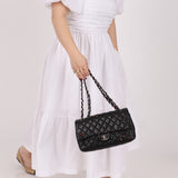 Ultra-Rare Chanel 2011 Lambskin Ladybug Medium Classic Flap Bag