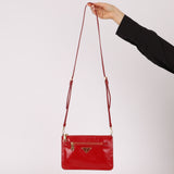 Prada Shine Front Pocket Crossbody Bag