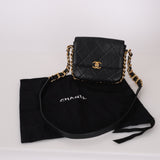 Chanel 2021 Calfskin Chain Around Square Crossbody