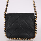 Chanel 2021 Calfskin Chain Around Square Crossbody