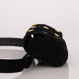 Rare Loewe Suede Coin Anagram Studded Waist Bag