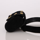 Rare Loewe Suede Coin Anagram Studded Waist Bag