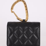 Chanel 2021 Lambskin Carabiner Cardholder