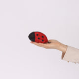 Gucci Guccissima Leather Ladybug Pouch