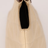 Chanel 2000 Cream Caviar Wood Acrylic Tote