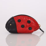 Gucci Guccissima Leather Ladybug Pouch