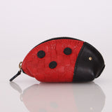 Gucci Guccissima Leather Ladybug Pouch