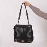 Chanel Caviar Triple CC Tote