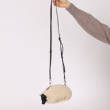 Rare Loewe Calfskin & Shearling Sheep Crossbody