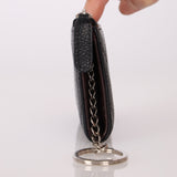 Chanel 2013 Caviar Zip Card Key Holder