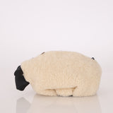 Rare Loewe Calfskin & Shearling Sheep Crossbody
